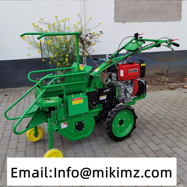diesel engine corn combine harvester manual small corn harvester