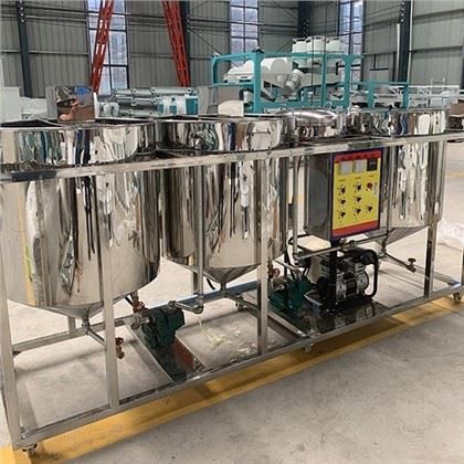 Малая машина для рафинации пищевого масла