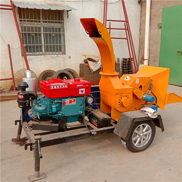 High Quality Movable Backyard Bough Chipper