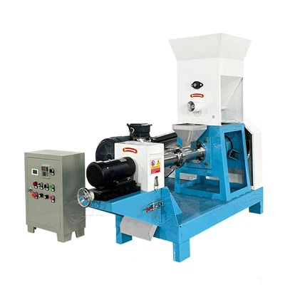 Как машина для изготовления гранул для корма для рыб производит плавающий корм?